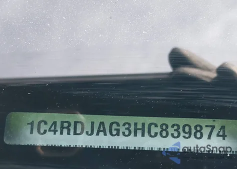 2017 Dodge Durango Sxt Awd из США, поврежденный, VIN 1C4RDJAG3HC839874